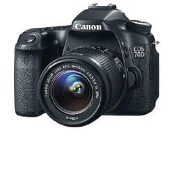 Canon Professional Digital SLR Camera EOS 70D with 18-55mm Lens (DAME) - deluxe.com.ng