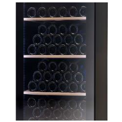 Vestfrost Display Refrigerator | WFG155B 298 Litres 147 Bottles Capacity Upright Built-In-Wine Chiller  - Black Finish - deluxe.com.ng