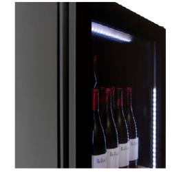 Vestfrost Display Refrigerator | WFG185 368 Litres Upright Built-In-Wine Chiller 197 Bottles Capacity - Black Finish - derluxe.com.ng