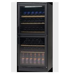 Vestfrost Display Refrigerator | VKG570 075 Litres 111 Bottles Capacity Upright Wine Chiller - Silver Finish - deluxe.com.ng