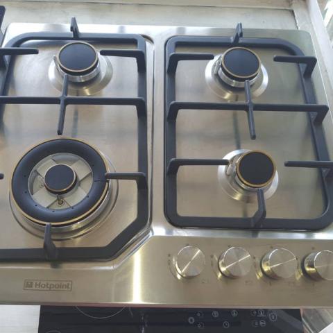 HOTPOINT4 BURNER BUILT IN  GAS HOB |QM4007-deluxe.com.ng