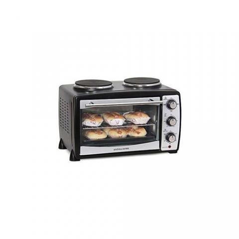 Andrew James Multi-Purpose 24L Mini Electric Oven & Grill W/ Cooking Hobs - deluxe.com.ng