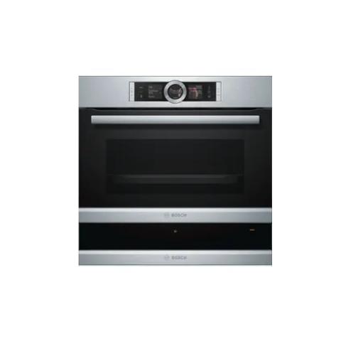 Bosch Serie 8 BIC630NS1B Built-in Warming Drawer, Brushed Steel