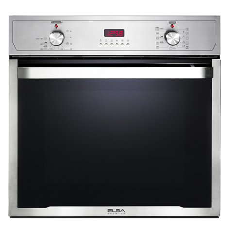 Elba Hob | ELIO600-TURBO Built-In-Oven (Electric Oven, Stainless Steel and Turbo) - deluxe.com.ng