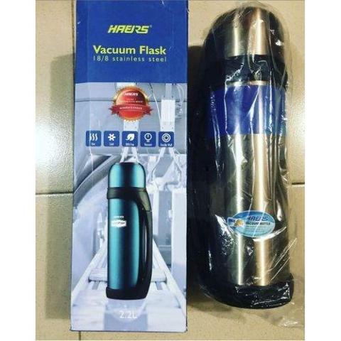Haers | Large Vacum Water Flask - 2200ml (2.2L)- deluxe.com.ng