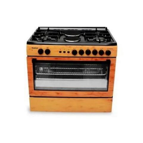 SCANFROST 90x60CM 4 GAS 2 HOTPLATE WITH OVEN COOKER | SFC9425NGF  - deluxe.com.ng