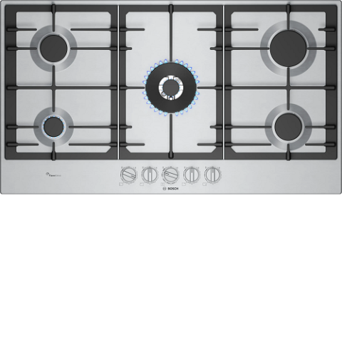 BOSCH 5 BURNER BUILT IN GAS HOB