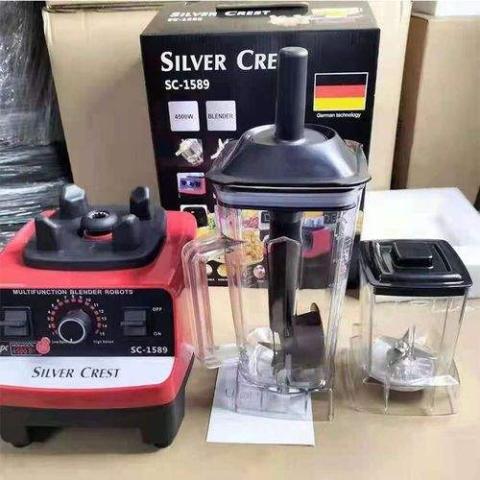 Silver Crest | 2 In 1 Powerful Hi Performance Multifunction Blender - 4500W- deluxe.com.ng