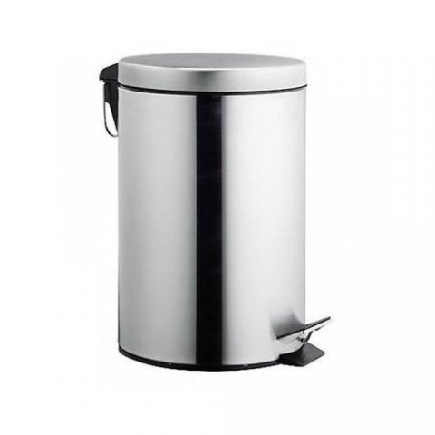 Mothers Choice Stainless Steel Pedal Dust Bin - deluxe.com.ng