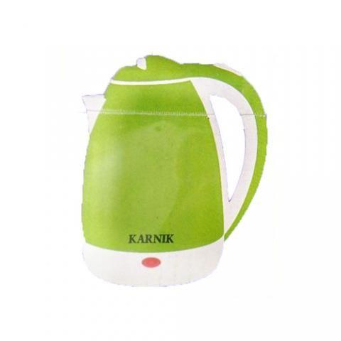 Karnik 2.2L Stainless Electric Kettle - GREEN - deluxe.com.ng