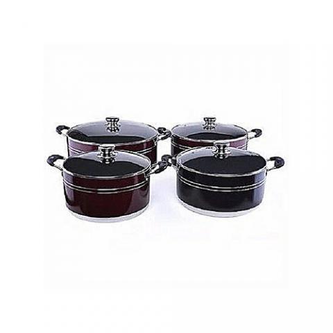 Generic CookWare Set Non-Stick Ultimate Kitchen Home 8Pcs - deluxe.com.ng