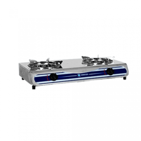 HAIER THERMOCOOL CKR TABLE TOP COOKERS GAS  2HOB STAINLESS - deluxe.com.ng