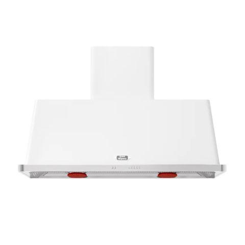 ILVE HOOD | 120cm AM120 Majestic Series Canopy Cooker Hood - White Colour - deluxe.com.ng