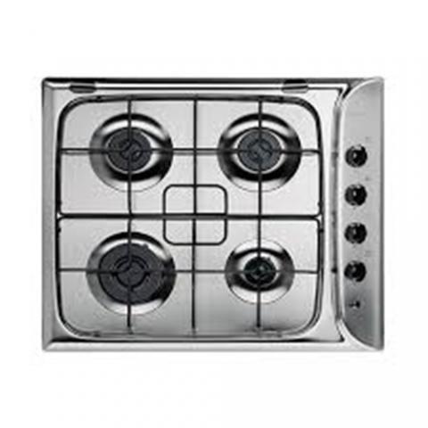 Indesit - PIM 640 AS (IX) - 60cm Gas Hob Stainless Steel - deluxe.com.ng