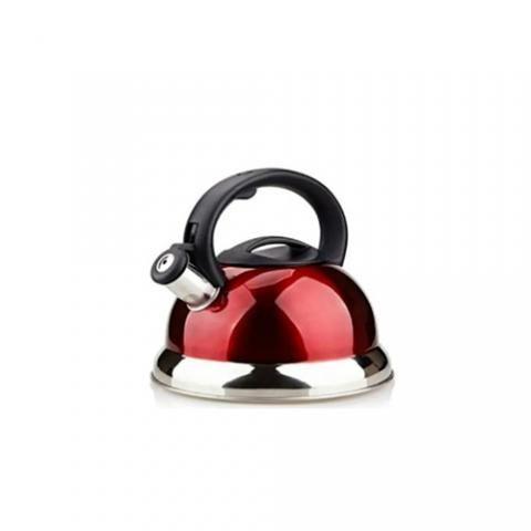 5L Stainless Steel Whistling Kettle - Wine - deluxe.com.ng