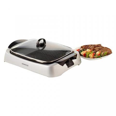 Kenwood Grill Silver HG266|2000W - deluxe.com.ng
