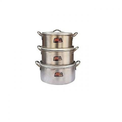 Tower Universal Tower 3 Set Of Tower Cooking Pots - deluxe.com.ng