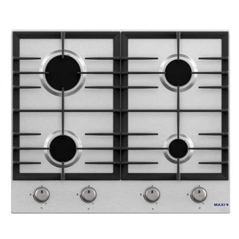 Maxi 4 Gas 60cm Stainless Steel Cooker | MAXIBURNERBE001 - deluxe.com.ng