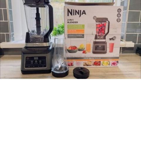 Ninja 2-in-1 Power Blender With Auto-iQ 1200 W, 2.1 Litre Jug, 0.7 Litre Cup - Deluxe.com.ng