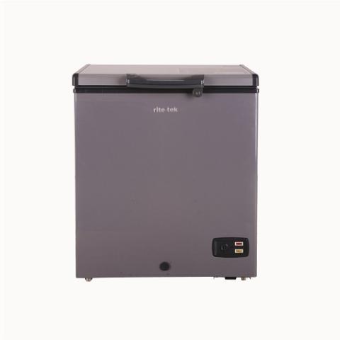 Rite-Tek Chest Freezer 250Litres  Silver RCF-270 - deluxe.com.ng