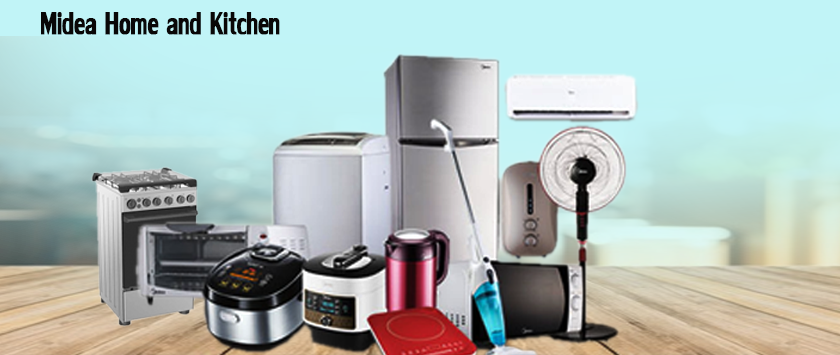 Midea home and kitchen appliances