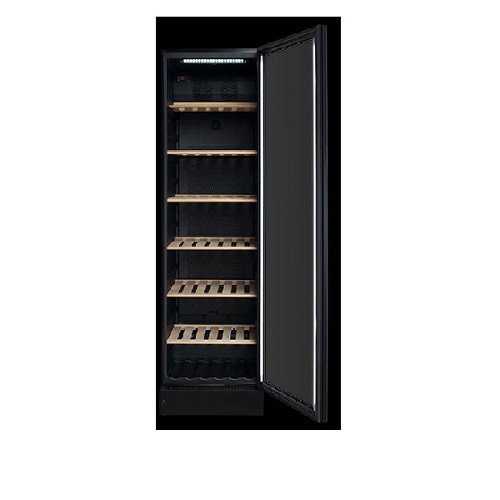 Vestfrost Display Refrigerator | WFG185 368 Litres Upright Built-In-Wine Chiller 197 Bottles Capacity - Black Finish - deluxe.com.ng