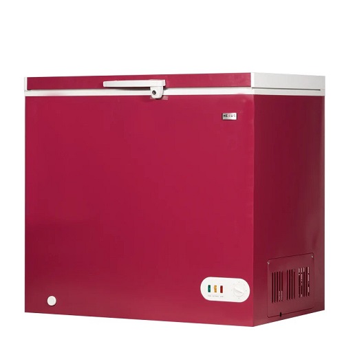 NEXUS 300L SKD CHEST FREEZER |  400E WINE RED - deluxe.com.ng